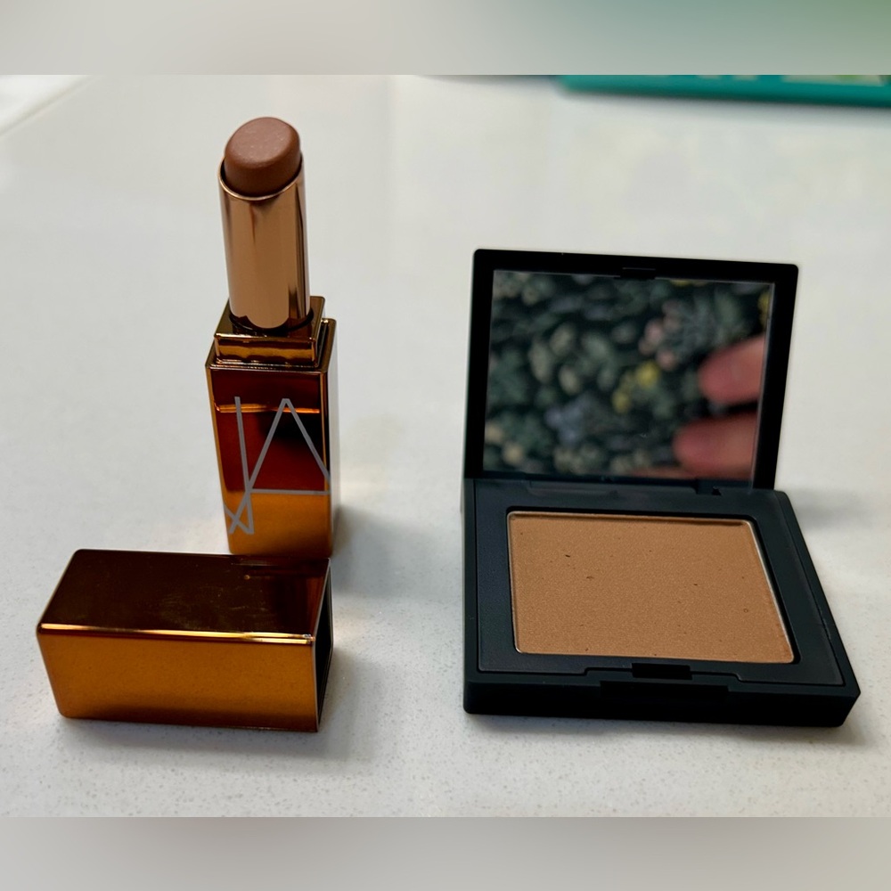 NARS Laguna Mini Bronzer and Afterglow Lip Balm in Laguna